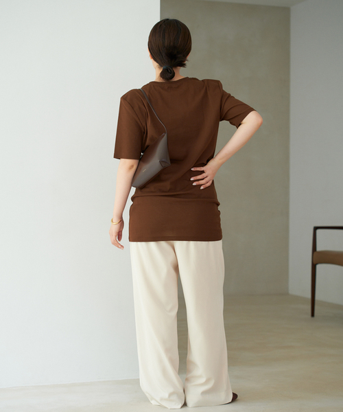 plage tシャツ SQUARE SHOULDER H/S Tシャツ レディース