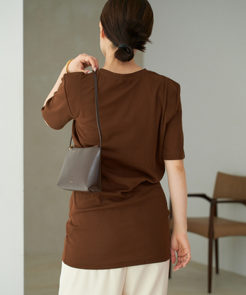 plage tシャツ SQUARE SHOULDER H/S Tシャツ レディース