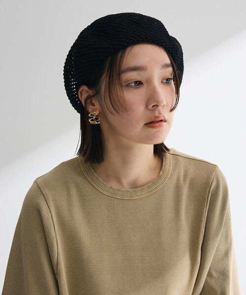 CA4LA ベレー帽 麦わら リネン ベージュ ユニセックス CA4LA 「CA4LA」 ベレー帽 - ベージュ メンズ : ZOZOTOWN Yahoo