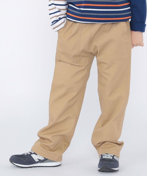 パンツ 「SHIPS KIDS別注」Gramicci:110〜160cm / ツイル ベイカー パンツ キッズ 子供服 男の子の画像