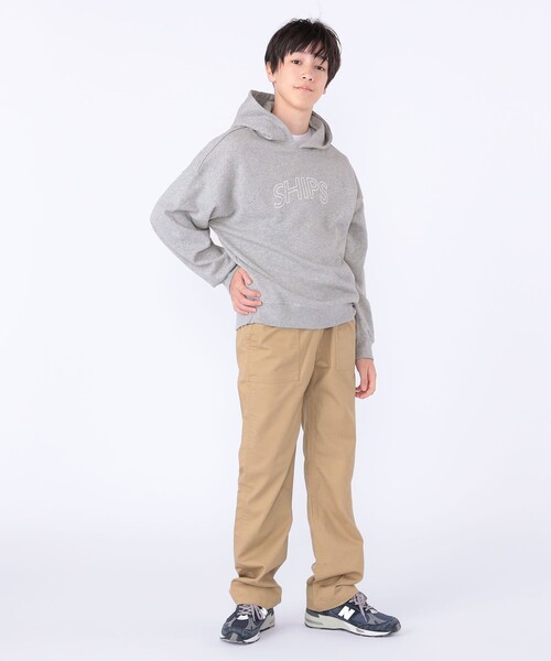 パンツ 「SHIPS KIDS別注」Gramicci:110〜160cm / ツイル ベイカー パンツ キッズ 子供服 男の子の画像