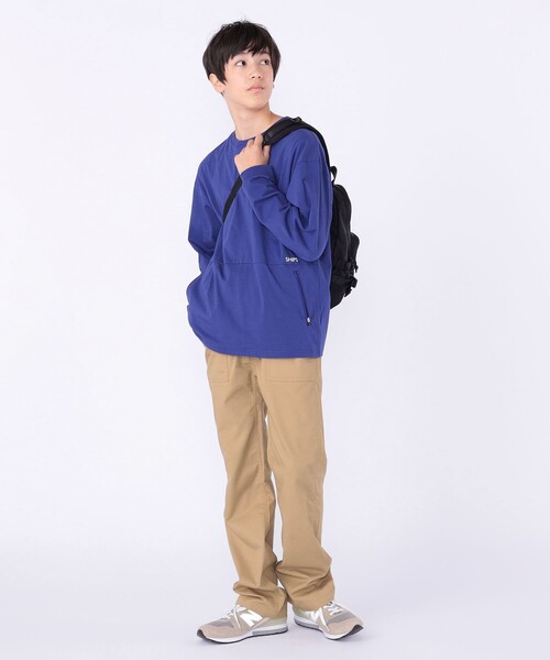 パンツ 「SHIPS KIDS別注」Gramicci:110〜160cm / ツイル ベイカー パンツ キッズ 子供服 男の子の画像