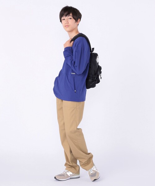 パンツ 「SHIPS KIDS別注」Gramicci:110〜160cm / ツイル ベイカー パンツ キッズ 子供服 男の子の画像