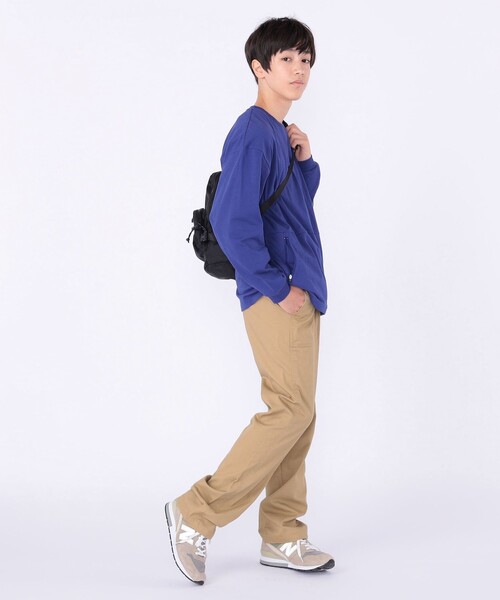 パンツ 「SHIPS KIDS別注」Gramicci:110〜160cm / ツイル ベイカー パンツ キッズ 子供服 男の子の画像