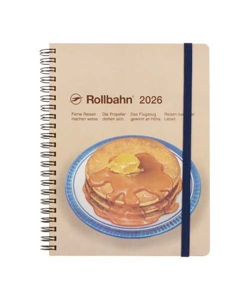 Rollbahn 手帳 「2026年版／2025年10月始まり手帳」ロルバーン