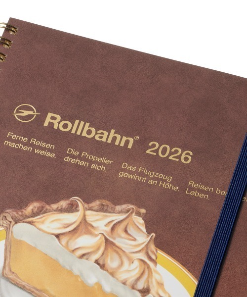 Rollbahn 手帳 「2026年版／2025年10月始まり手帳」ロルバーン