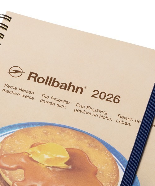 Rollbahn 手帳 「2026年版／2025年10月始まり手帳」ロルバーン