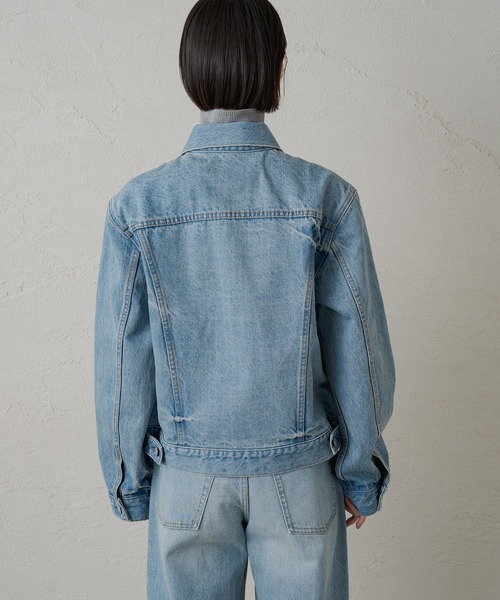「LOUNGEDRESS」 デニムジャケット L ブルー レディース