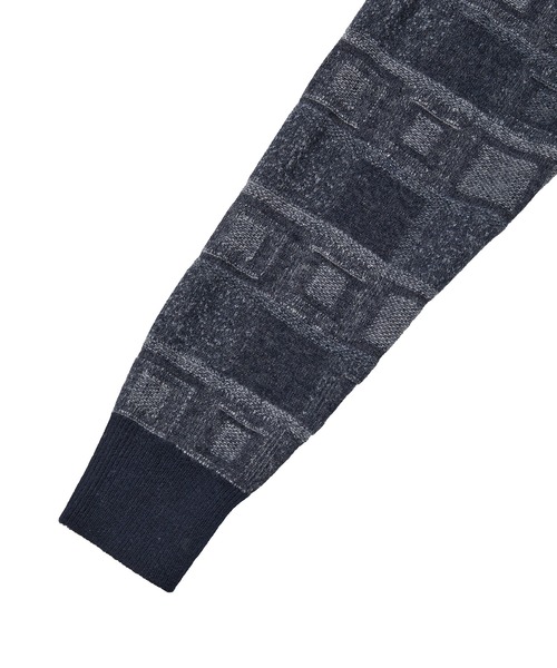 MEN'S BIGI（メンズビギ） セーター ニット リンクスジャカード クルー