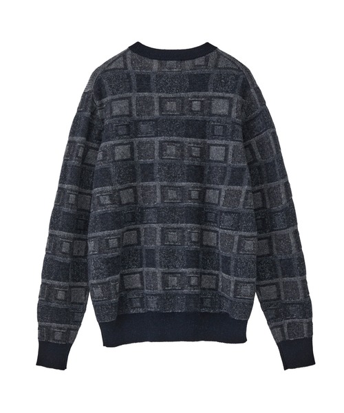 MEN'S BIGI（メンズビギ） セーター ニット リンクスジャカード クルー