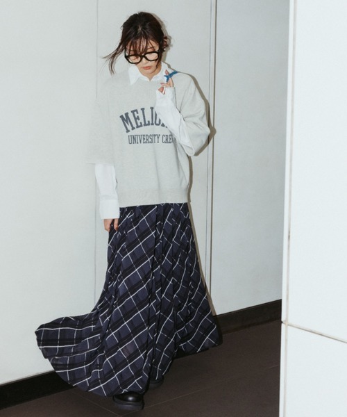 ynu0622様 ラッフルフリルフレアワンピース(マキシ・ロングワンピース