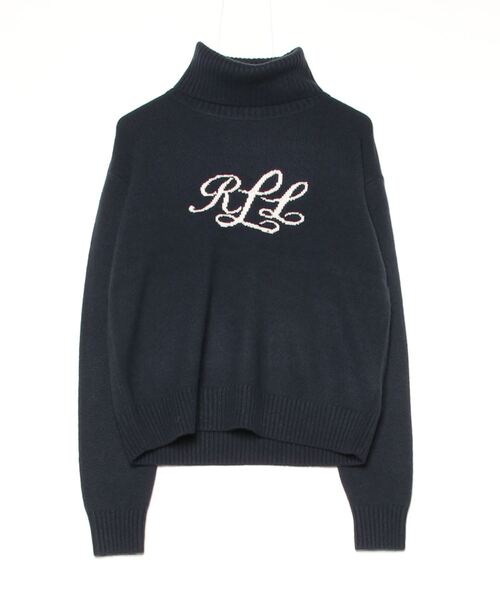 ラルフローレン　カシミヤ100% レディース　タートルネックセーター　XS POLO RALPH LAUREN ニット セーター ロゴ タートルネック