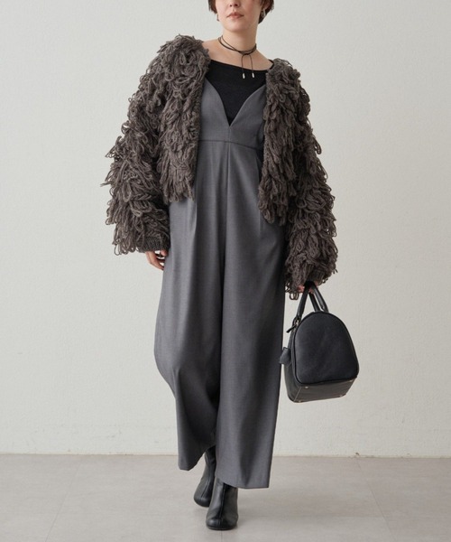 Loungedress ワンピース Vキャミサロペット : ZOZOTOWN Yahoo!店