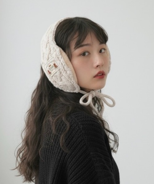 BURNER（バーナー） 耳当て イヤーマフ 「CHI SELECT」裏ボア ロゴ