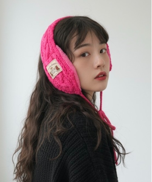 BURNER（バーナー） 耳当て イヤーマフ 「CHI SELECT」裏ボア ロゴ