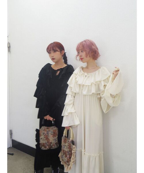 Jane Marple Seeds of hope ワンピース ベロアリボ Jane Marple Seeds of hope ワンピース ベロアリボ