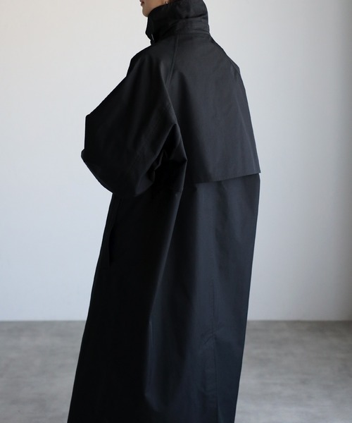 「CREARE -LINO-」 ステンカラーコート M カーキ メンズ_画像9