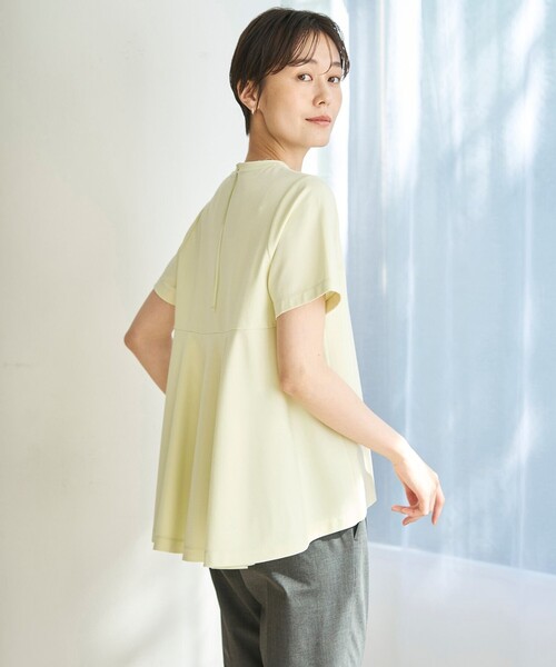 「UNFILO」 半袖カットソー MEDIUM ブルー レディース_画像4