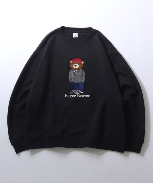 SITRY（シトリー） トレーナー スウェット Bear Embroidery Sweat