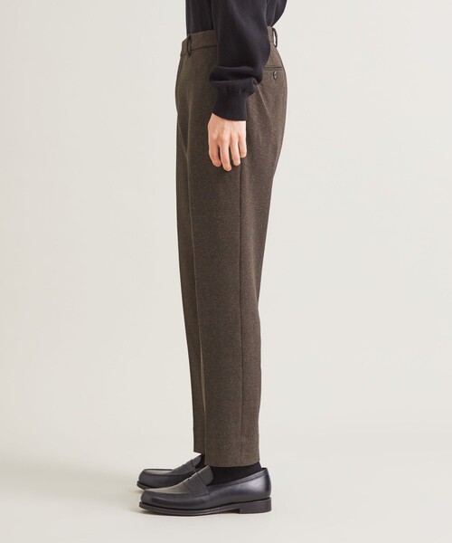 専用スラックス SAKAZEN (サカゼン) 春夏 涼感クール ストレッチ シャドーストライプ