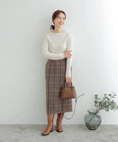 URBAN RESEARCHDOORS ドアーズ　長袖ニット セール】LIFE STYLE TAILOR ハイゲージクルーネック長袖ニット（ニット
