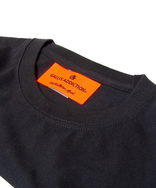 「GALLIS ADDICTION」 半袖Tシャツ M ダークグレー メンズ_画像4