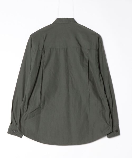 AURALEE 長袖シャツ AURALEE 「AURALEE」 長袖シャツ 0 グリーン レディース : ZOZOTOWN