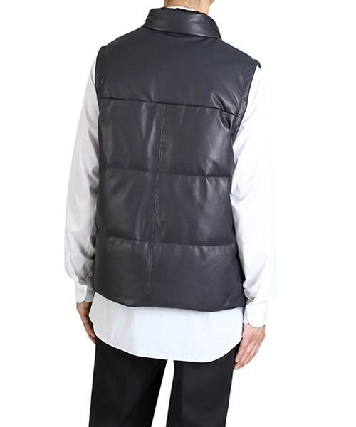 コート ジャケット EMMETI / エンメティ：別注 ISE VEST：ONLYARK-1-2510「MUS」 メンズの画像