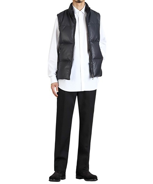 コート ジャケット EMMETI / エンメティ：別注 ISE VEST：ONLYARK-1-2510「MUS」 メンズの画像