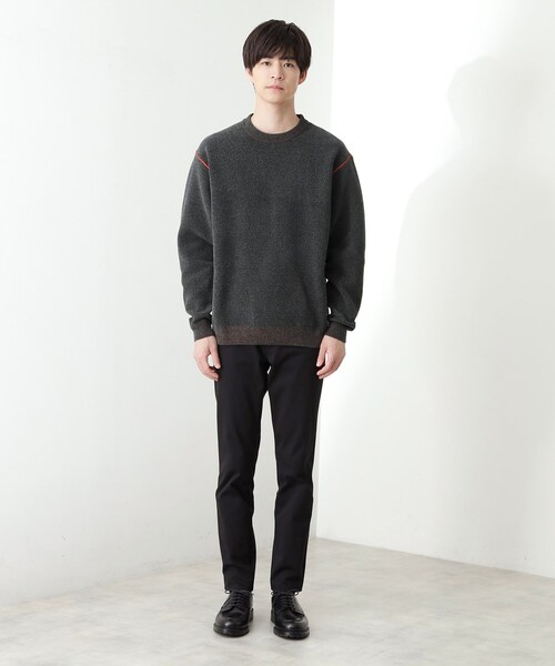 THE SHOP TK パンツ プレミアムスキニーパンツ WARM「裏起毛/360