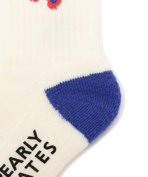 PEARLY GATES（パーリーゲイツ） 靴下 「PEARLY GATES」フラワー