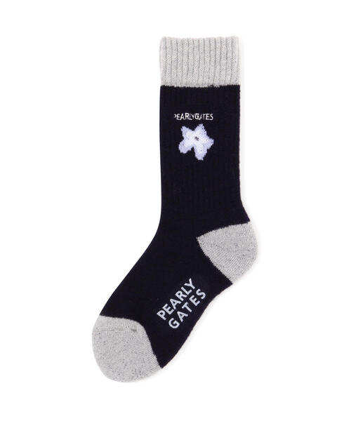 【あっこさま専用】PEARLY GATES♡トップス・スカート6着+新品ソックス PEARLY GATES 靴下 「PEARLY GATES」フラワーモチーフミドルソックス