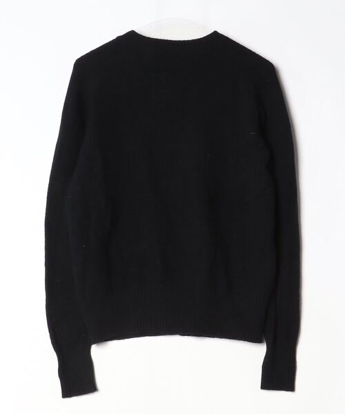 「lot holon」 長袖ニット 46 ブラック メンズ_画像2