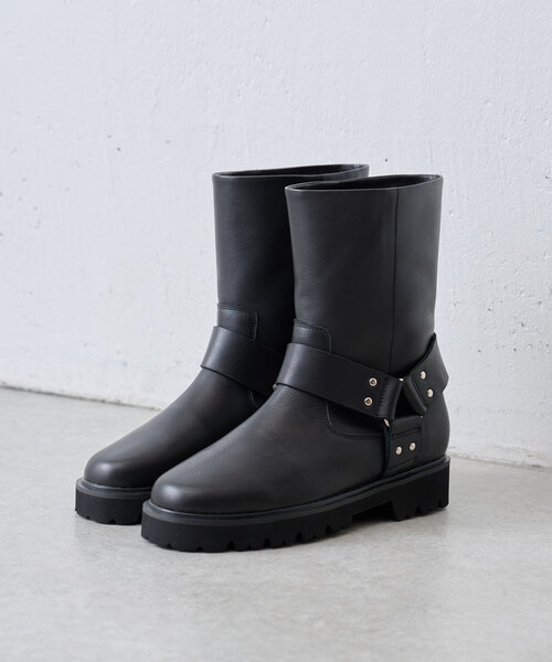 BEARDSLEY（ビアズリー） ショートブーツ 23 ブラック レディース