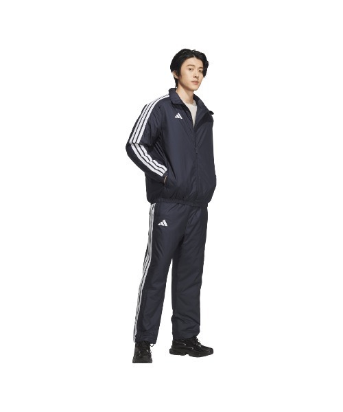 adidas　ダウンジャケット&スウェットパンツ adidas（アディダス） ダウンジャケット ダウン スリーストライプ