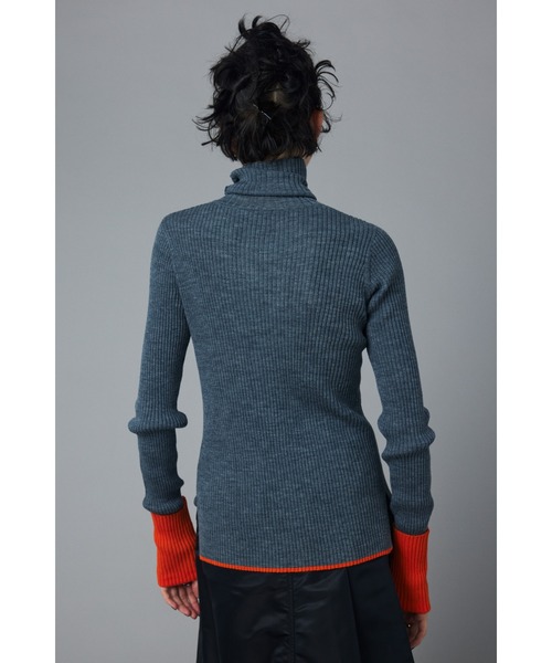 HeRIN.CYE タートルネックニット FREE ブラック レディース : ZOZOTOWN