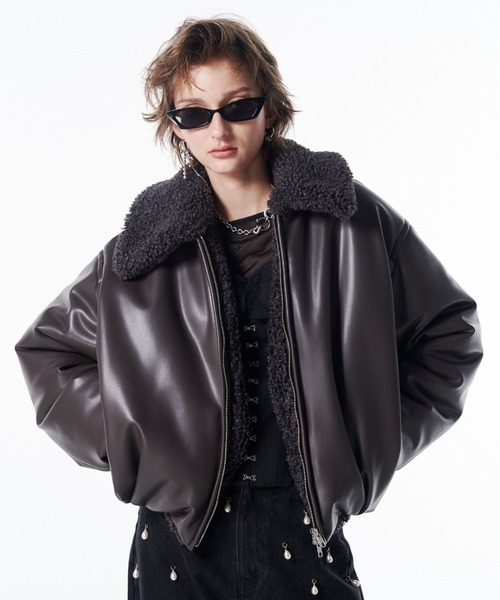 JOSE MOON（ジョゼムーン） ブルゾン アウター PUFFY BOMBER JACKET