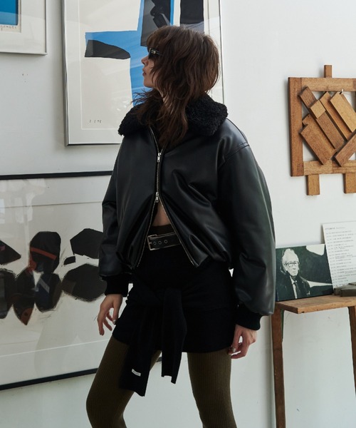 JOSE MOON（ジョゼムーン） ブルゾン アウター PUFFY BOMBER JACKET