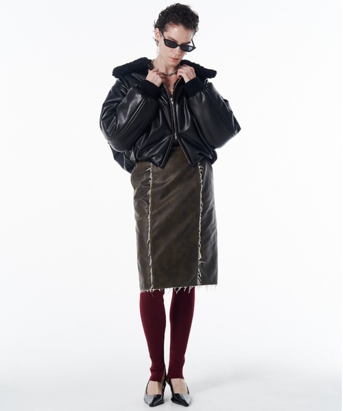 JOSE MOON（ジョゼムーン） ブルゾン アウター PUFFY BOMBER JACKET