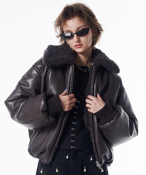 JOSE MOON（ジョゼムーン） ブルゾン アウター PUFFY BOMBER JACKET