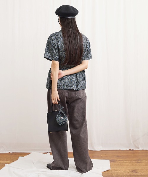 【新品】fig London◎ Audreyブラウス fig London（フィグロンドン） ブラウス シャツ ribbon shirt