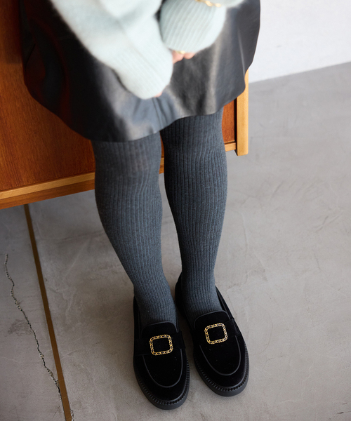 LE TALON（ル タロン） ローファー アツゾコチェーンバックル