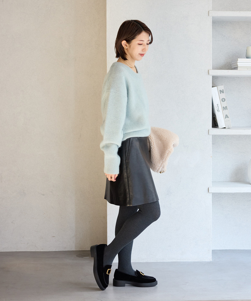 LE TALON ルタロン ローファー 厚底 チェーンバックル LE TALON（ル タロン） ローファー アツゾコチェーンバックル