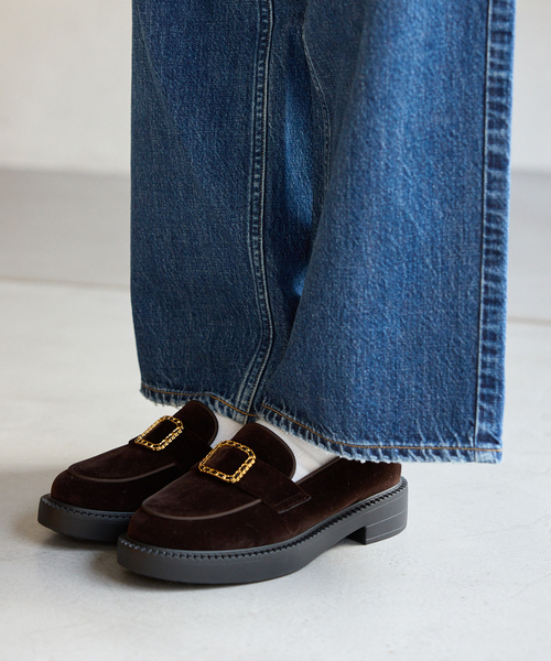 LE TALON（ル タロン） ローファー アツゾコチェーンバックル