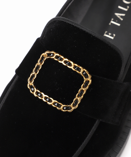 LE TALON ルタロン ローファー 厚底 チェーンバックル LE TALON（ル タロン） ローファー アツゾコチェーンバックル