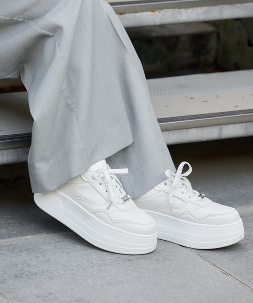 「Chico」 ローカットスニーカー LARGE アイボリー レディース_画像7