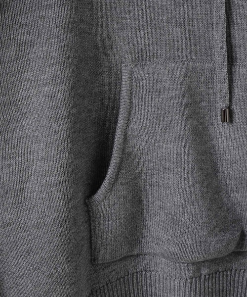 「JEANASIS」 長袖ニット FREE ネイビー レディース_画像7