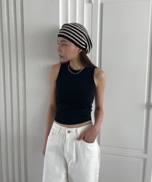 「Didot.showroom」 ニットキャップ FREE ブラック レディース_画像7