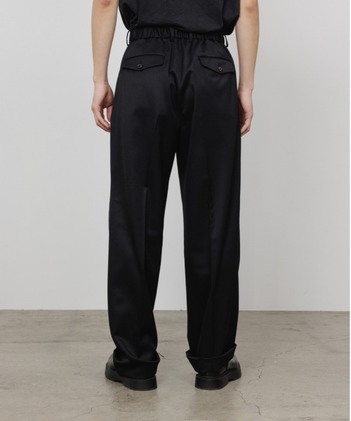 markaware（マーカウェア） スラックス DOUBLE PLEATED EASY TROUSERS