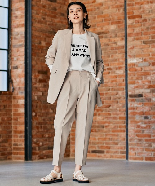 「BARNYARDSTORM」 テーラードジャケット 0 ネイビー レディース_画像3